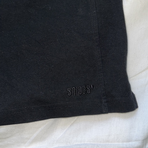 Snipes Men’s Black Fleece Shorts - Picture 5 of 6